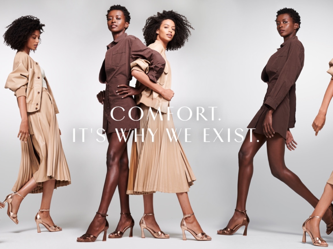 4.5 models wearing Naturalizer shoes in True Colors