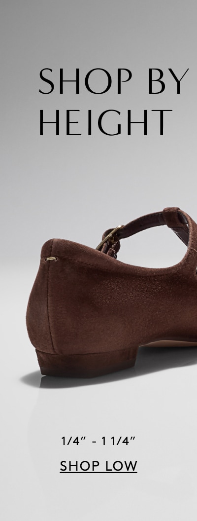 shop by heel height shop low