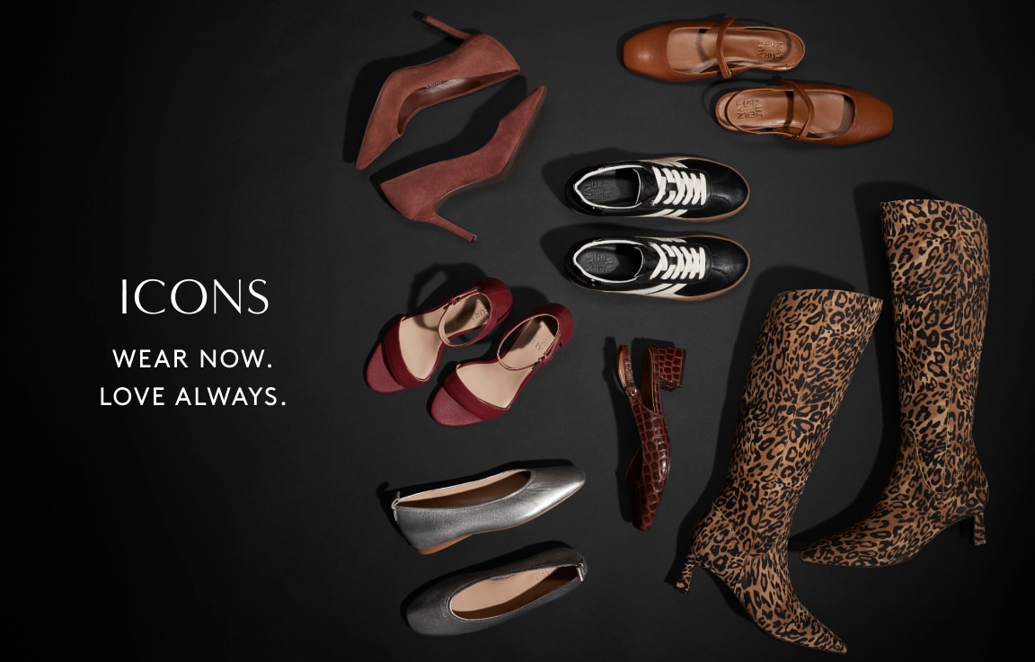 Icons. Wear now.  Love always.