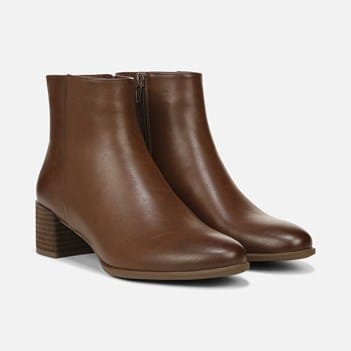 rose colored booties