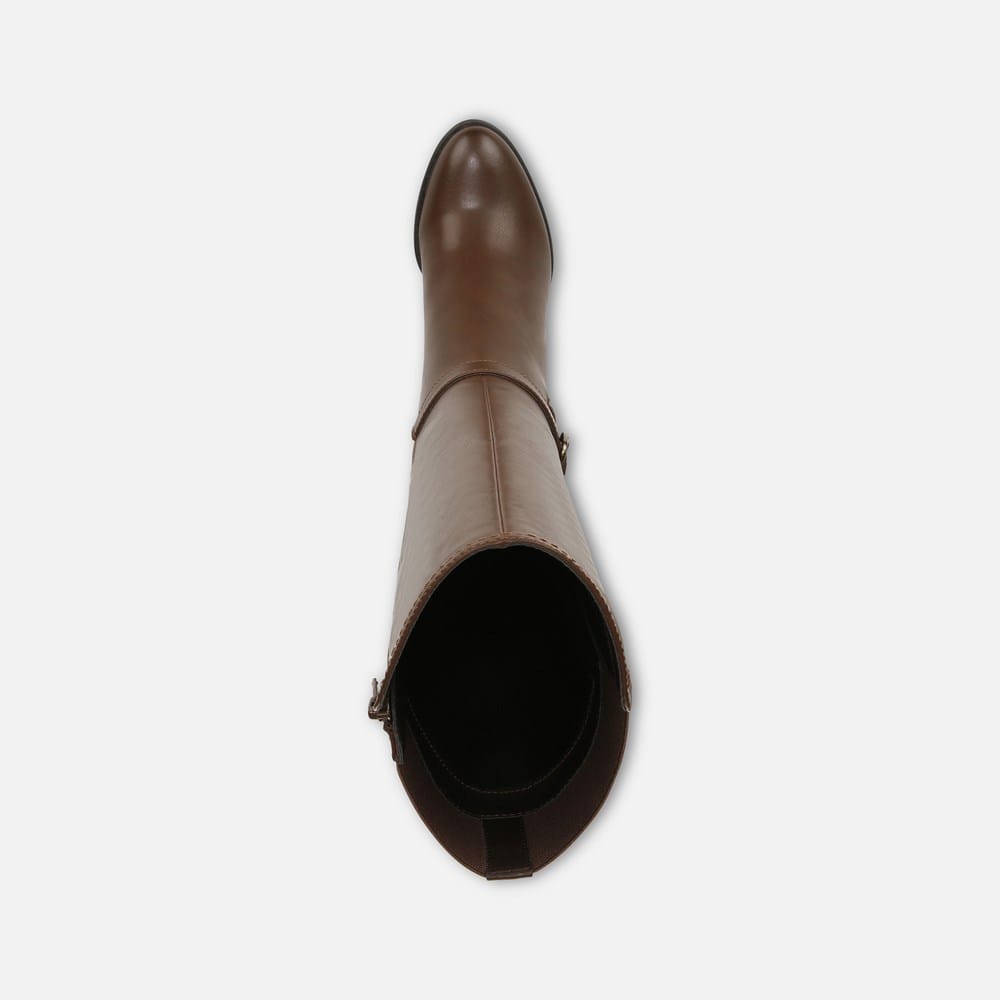 Bottes Hautes Femme Genou - Talons Bas Carrés - Confort Hiver - Pointures 3 à 20