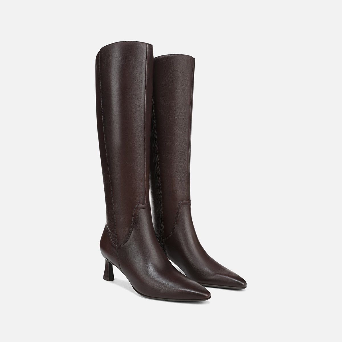 ladies dress boots canada Royal Canadian Women's Dalhousie Tall Winter Boots, Waterproof Leather - Sunset Wheat trendy square toe Dress Boots | Walmart Canada
