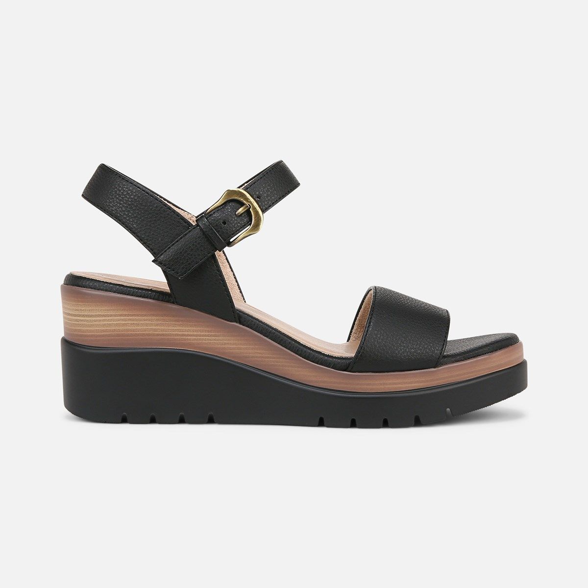 Sandales Femme Naturalizer à Talons - Noir Cuir Verni - Taille US 8.5 - État Excellent