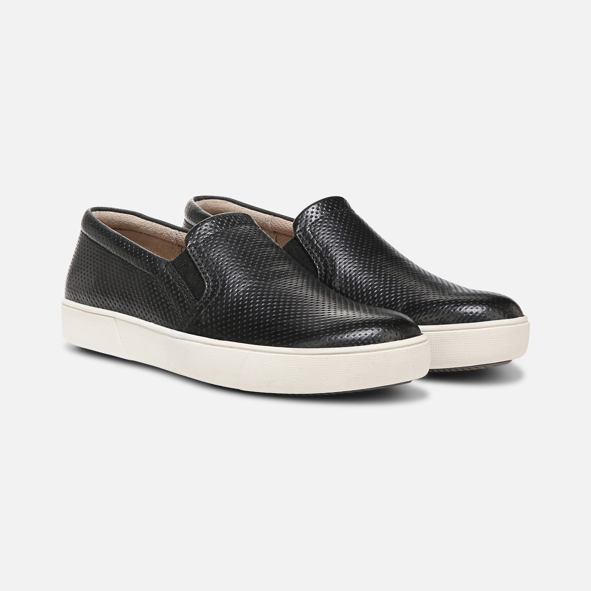Naturalizer Marianne Perforated Leather Slip-On Sneakers | lupon.gov.ph
