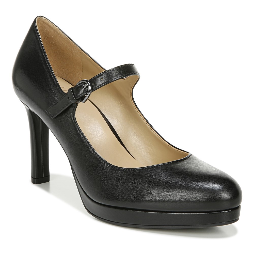 ASOS DESIGN Penny platform mary jane heeled shoes in black | ASOS-thanhphatduhoc.com.vn